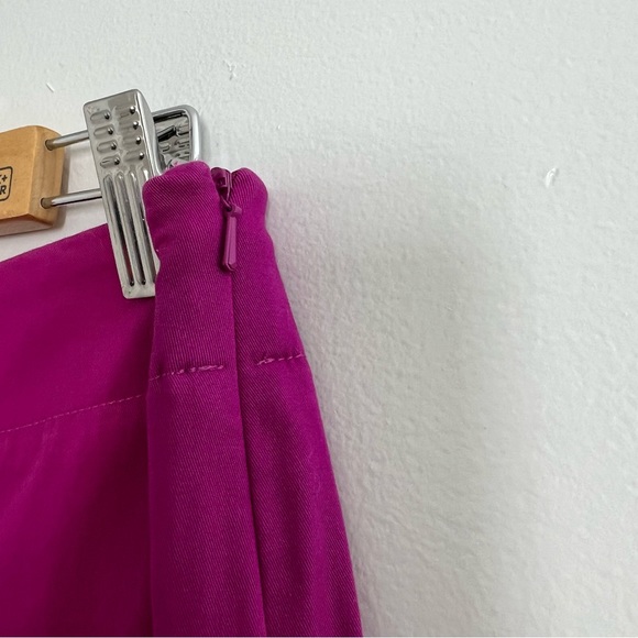 Talbots Deep Pink Heritage Cropped Pants - Picture 3 of 8